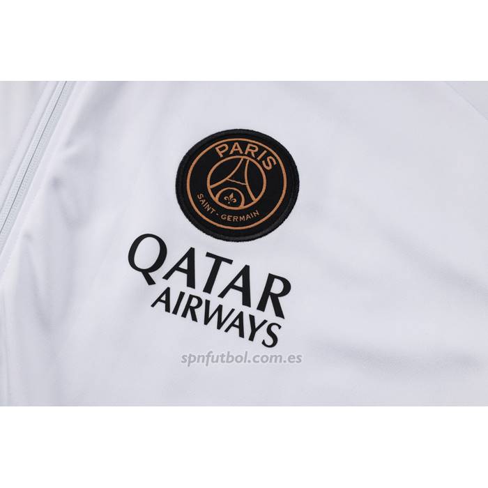 Chandal de Chaqueta del Paris Saint-Germain Jordan Nino 2024-2025 Blanco